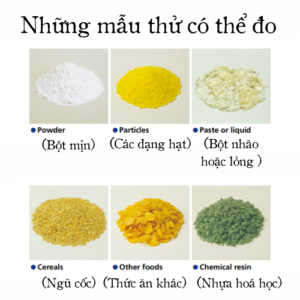 Những mẫu thử có thể đo can moc120h